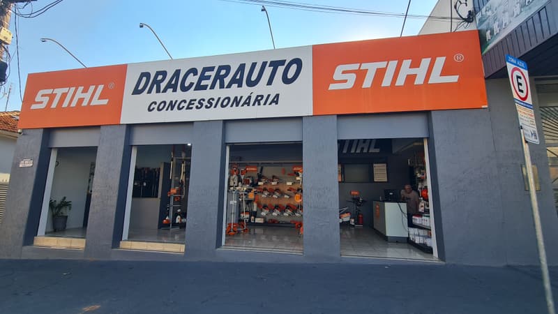 Fachada da concessionária STIHL Dracerauto